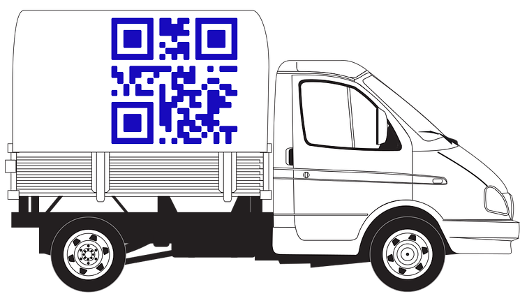 qr code ads for vehicle
